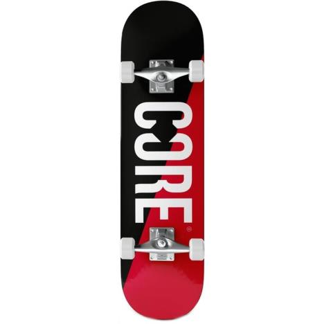 CORE Complete Skateboard Split - Red/Black 7.75 £40.00